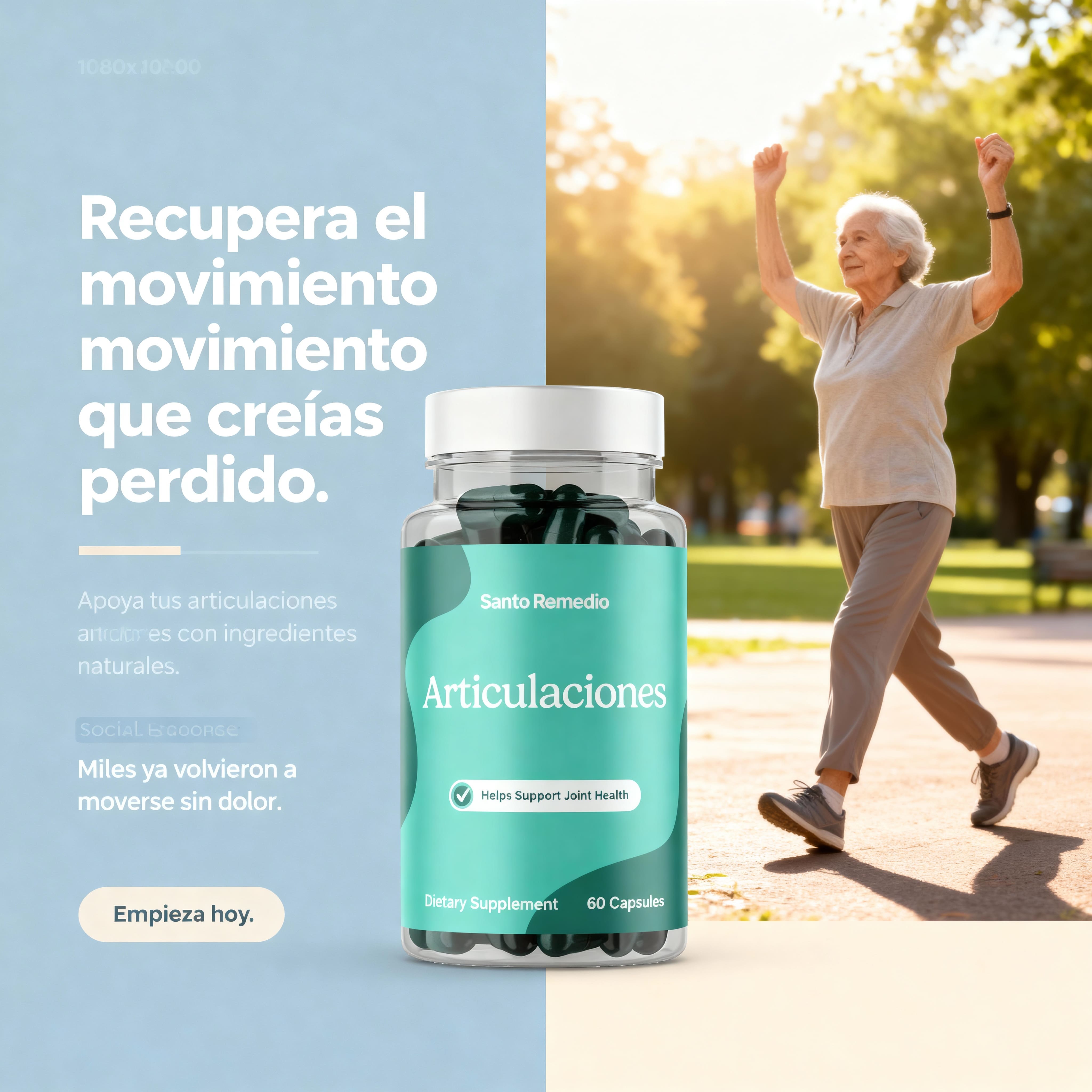 Santo Remedio Articulaciones X 60 Caps