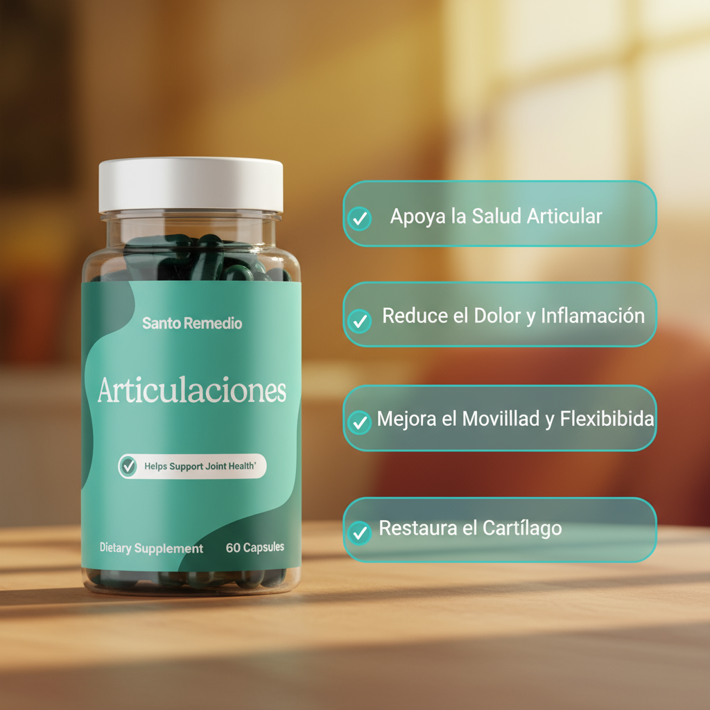 Santo Remedio Articulaciones X 60 Caps