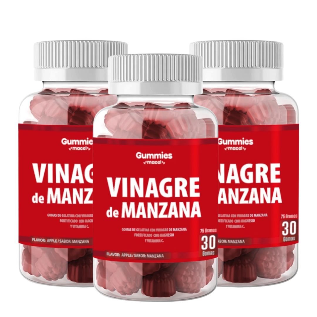 Gomitas De Vinagre De Manzana x30