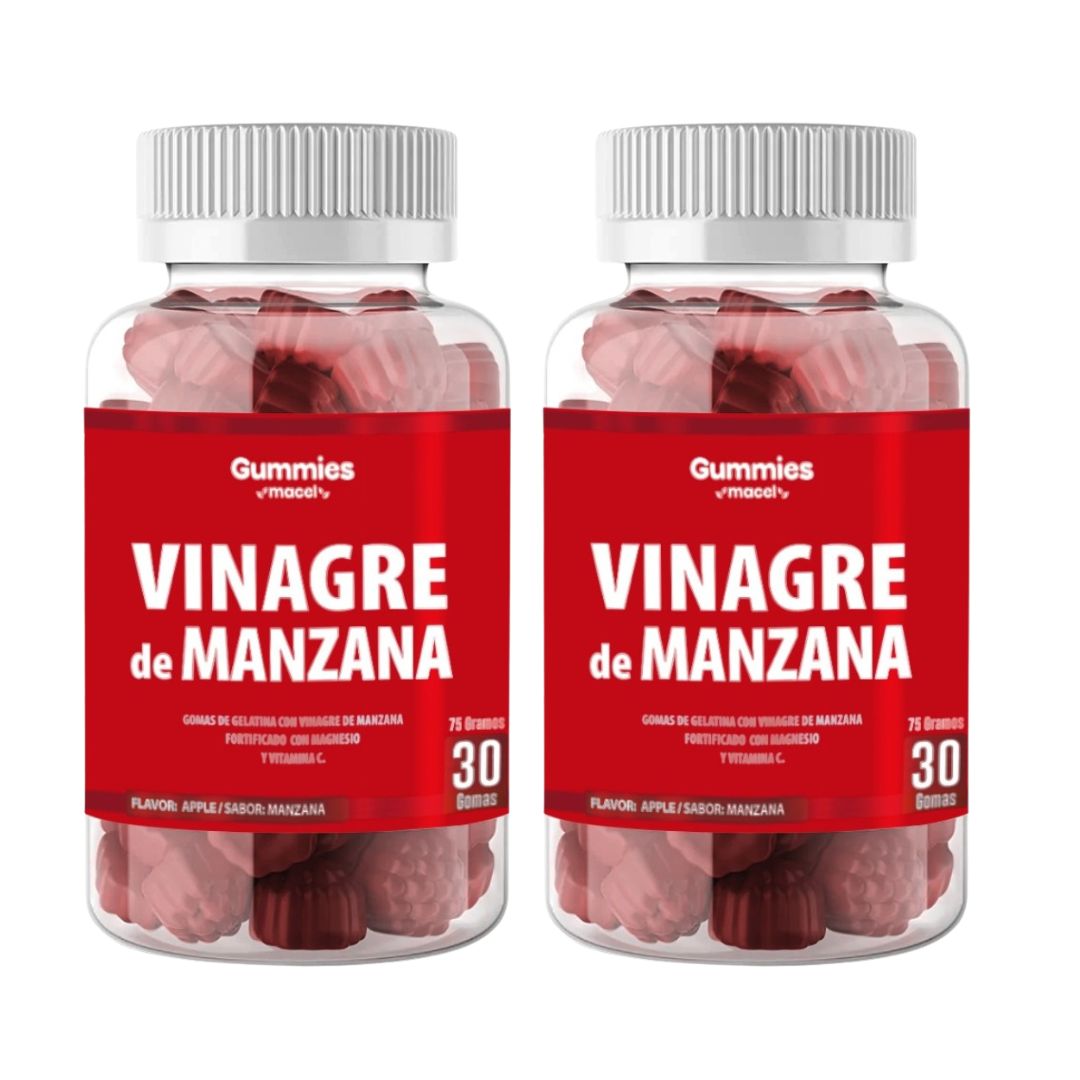 Gomitas De Vinagre De Manzana x30